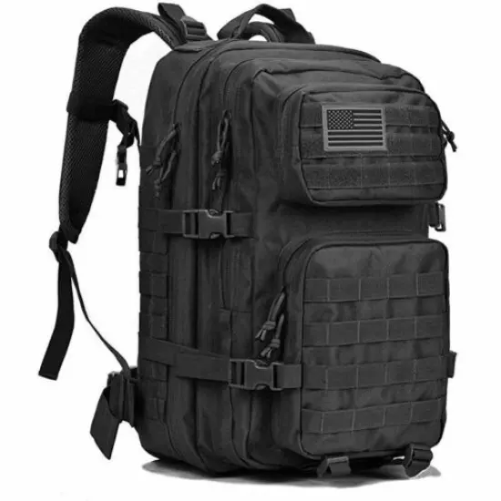 45L Tactical Backpack Nylon Waterproof 3 Day Assault Bag Hiking Backpack USA