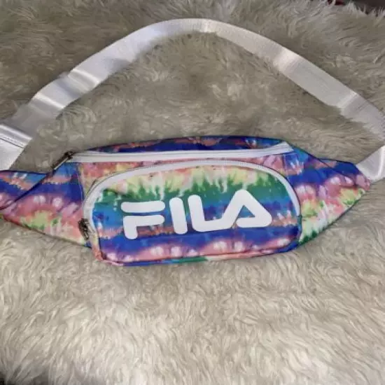 Fila Tye Dye Fanny Pack 3 Compartments 