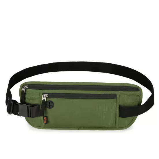 Travel Money Belt RFID Blocking Sports Waist Bag Fanny New Pack Hidden Wallet