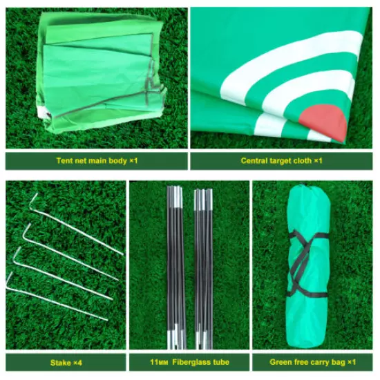 6.5Ft Golf Practice Hitting Net Outdoor Extra Large Tent Cage Training Aids