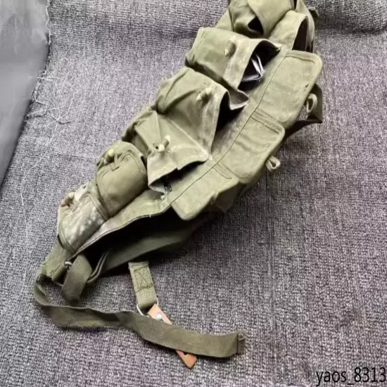 Russia AK Chinese 56 Tactical Chest Rig Vest Pouch with Belt Canvas Bag