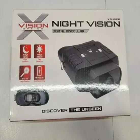 X-Vision XANB20 Digital Zoom 2X Pro Night Vision Binoculars