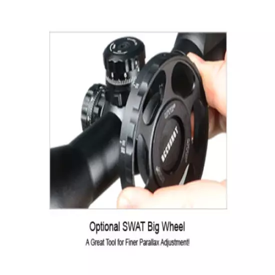 UTG Rifle Scope 4-16X44 with SWAT Focus EZ-TAP 36 Color Reticle SCP3-U416AOIEW