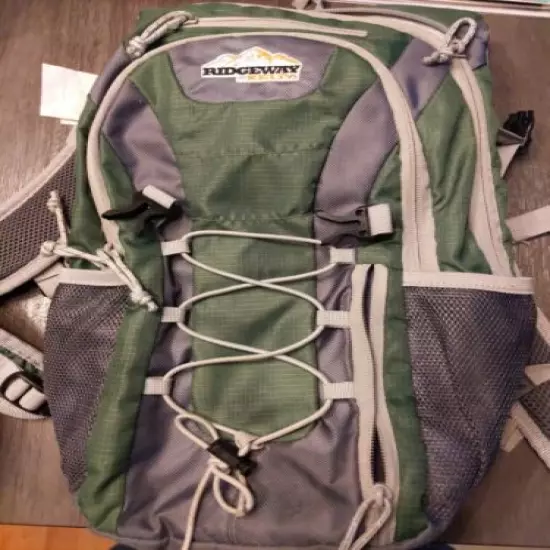 "RIDGEWAY KELTY" Hydration Green Backback NO BLADDER