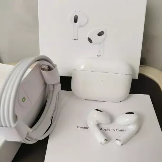 For Apple AirPods 3rd Generation Wireless In-Ear Headset - White - Unopened