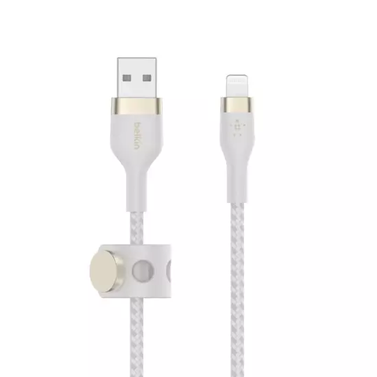 Belkin BoostCharge Pro Flex Braided USB Type A to iPhone Cable (1M/3.3FT)