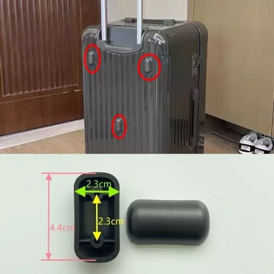 Luggage Suitcase Feet Support mats for Rimowa Essential trunk Replacement Part