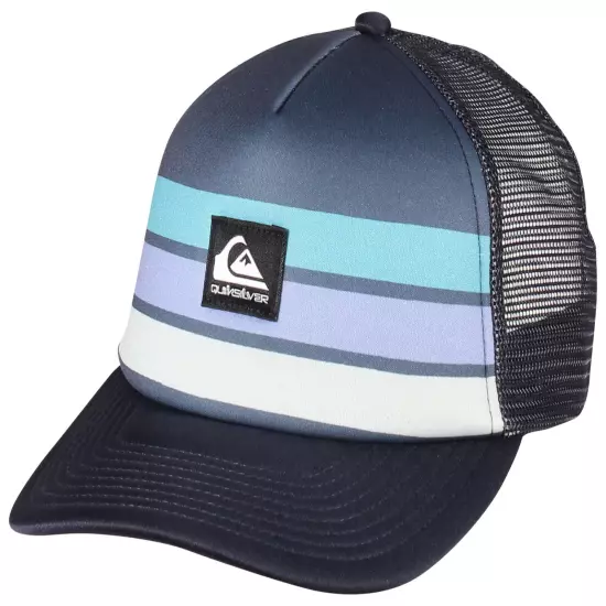 Quiksilver Emu Coop Trucker Hat - Crew Blue Nights - New