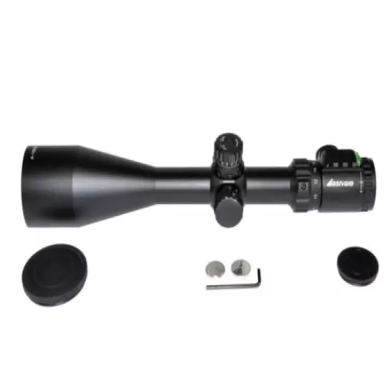 4-16X56 Rifle Scope 56mm OBJ, 30mm TUBE Clear Glass, Side Focus,RGB MILDOT MOUNT