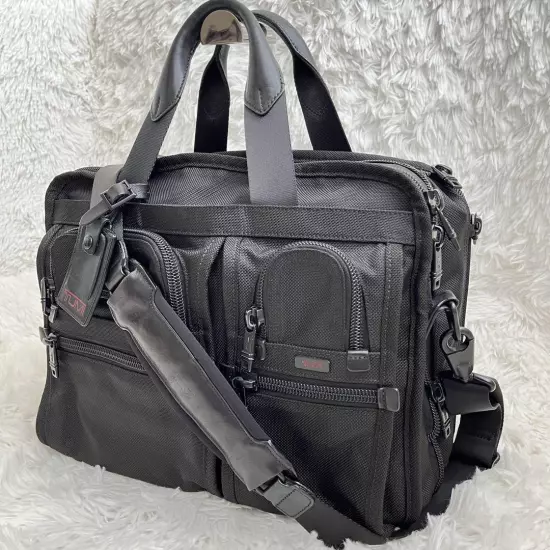 Tumi Business Bag 2Way Expandable Double Zipper