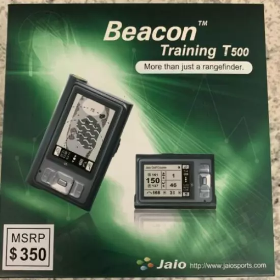 Beacon Training Jalo T500 Golf GPS Rangefinder NIOB 