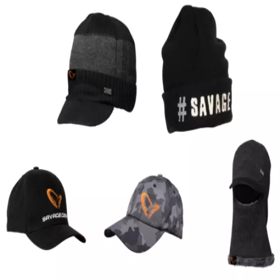 Savage Gear Hat Headwear Beanie Baseball Cap Balaclava Predator Fishing Clothing