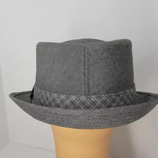 Rocawear Gray Grey Fedora Hat Cap SIZE M/L