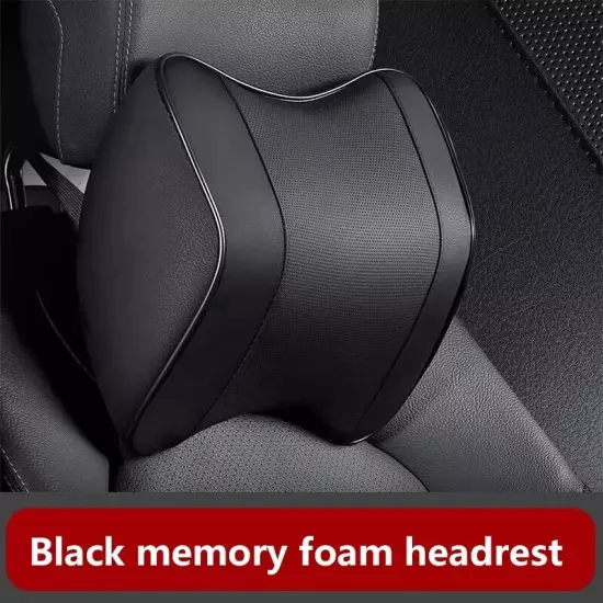 Soft Memory Foam Neck Support Headrest Lumbar Back Car Pillow Seat Headrest