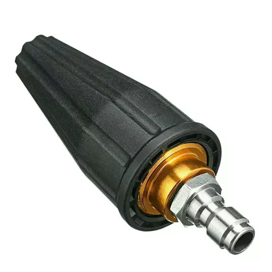 3600PSI High Pressure Washer Release Jet Wash Quick Rotating Turbo Nozzle Tip