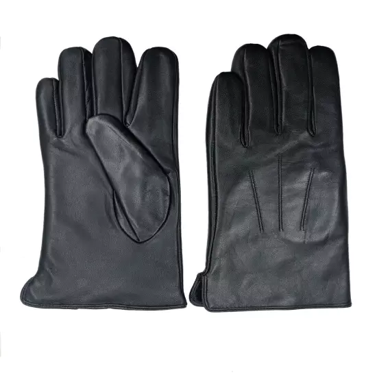 Womens Genuine Nappa Sheepskin Leather Lined Gloves 