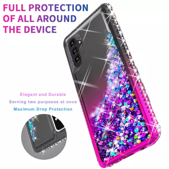 For Samsung Galaxy A14 5G A03S S20 S21 FE A54 A13 A42 A02S Case Phone + Glass