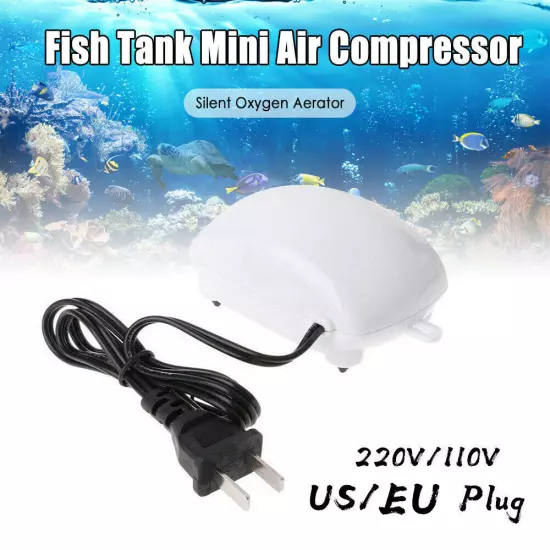 Ultra-Silent Aquarium Air Pump Fish Tank Increasing Oxygen Pump AC220V/110V