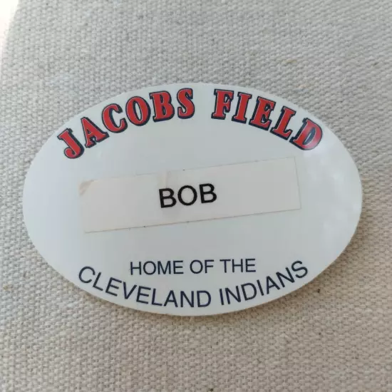 Jacobs Field Bob home of the Cleveland Indians lapel pins 498