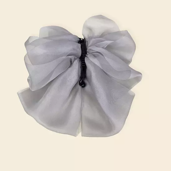 Multi-layer Bowknot Hair Clip Satin Barrette Hairpin Ponytail Hair Accessories ✔