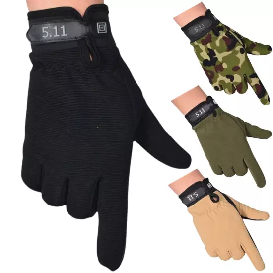 Tactical Gloves Summer Men'S Lightweight Breathable Outdoor Cycling Fishing Spor