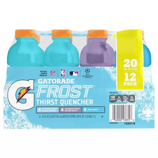 Frost Thirst Quencher, Variety Pack 20 Fl. Oz., 12 Pk & FAST