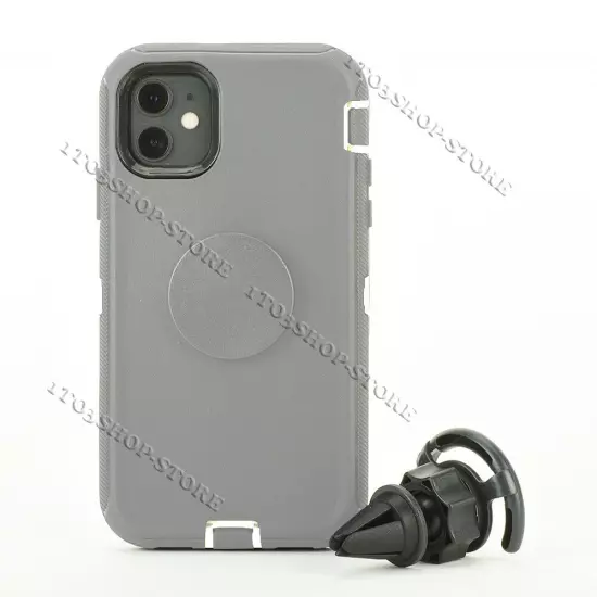 On Sale!! For iPhone 11 Pro iPhone 11 Pro Max Case Cover w/Finger Holster Stand