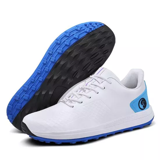 Waterproof Golf Shoes Men's Golf Sneakers Anti Slip Walking Shoes Big Size 40-47