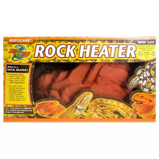 Zoo Med Repticare Rock Heater for Reptiles, Mini - 1 count