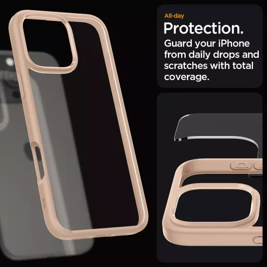 Spigen [Ultra Hybrid] Phone Case for iPhone 16 Pro Max / 16 Pro / 16 Plus / 16