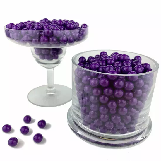 Candy Dark Purple Sixlets 2 Lb Bag - Perfect for Parties, Weddings, Buffets