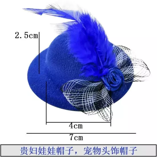 Noble Hat 1/6 Doll Cap 11.5" Dolls Accessories Dollhouse Headwear Decoration Toy