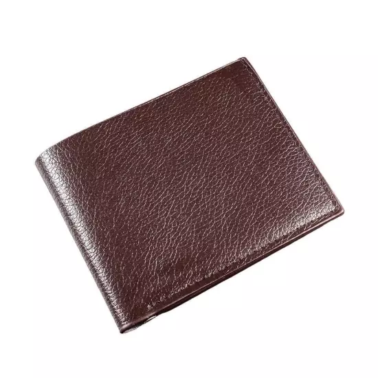 Genuine Leather Men Wallets Real Cowhide Wallets For Man Black Walete Short O5U9