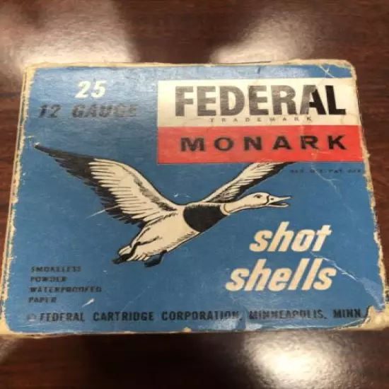 Federal Monark 12- Gauge Box