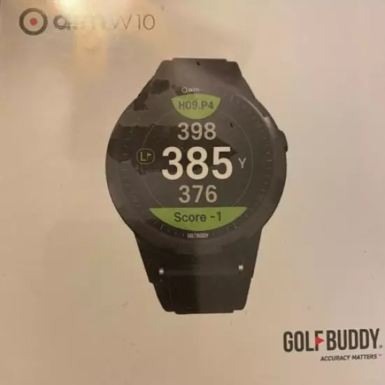 Golf Buddy Aim W10 Golf GPS Watch