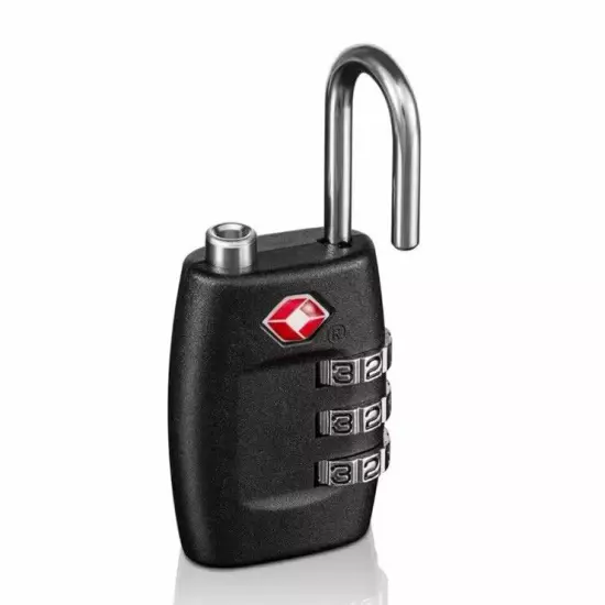 High Security TSA Approved Luggage Lock - 3 Digits Combination - Resettable