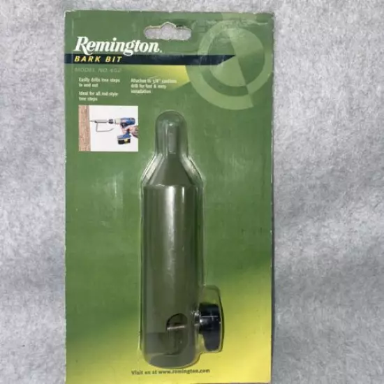 Remington Bark Bit Drill Attachment for All Rod Style Tree Steps NIB