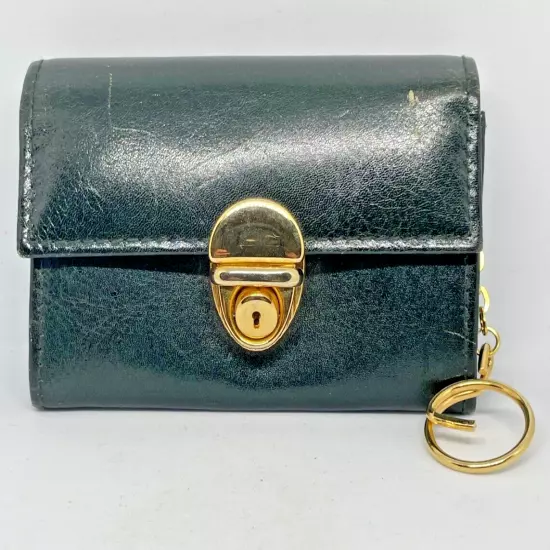 Charter Club Wallet Coin Purse with Key Chain Leather