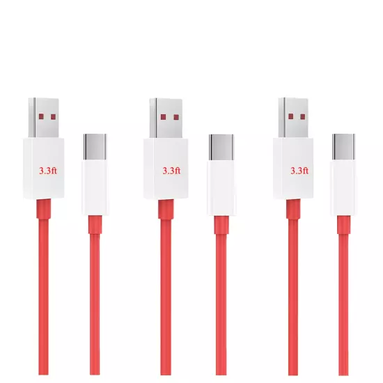 Warp Charge Charging Cable Type-C, Replacement Charger for Oneplus 11 10 Pro 9R