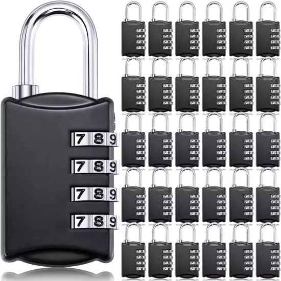 4 Digit Combination Lock Small Combo Locks Luggage Number Locks 