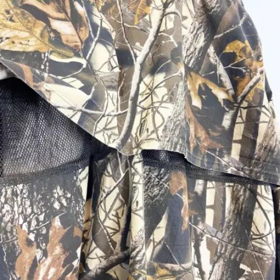 Woolrich RealTree Hardwoods Men's Size XXL Camo Vented Long Sleeve Button Up Hun