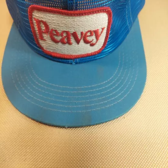 PEAVEY K Products Trucker Hat Baseball Cap Vintage Snapback Patch Farming Ag