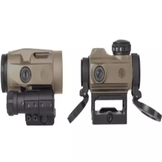 Sig Sauer ROMEO-MSR Compact Red Dot Sight & Juliet3 Micro Magnifier Combo - FDE