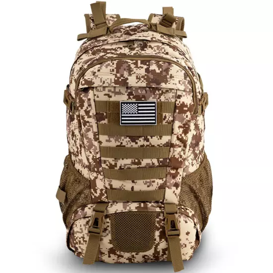 Outdoor Camping Hiking Backpack Military Tactical Shoulder Bag Travel Rucksack