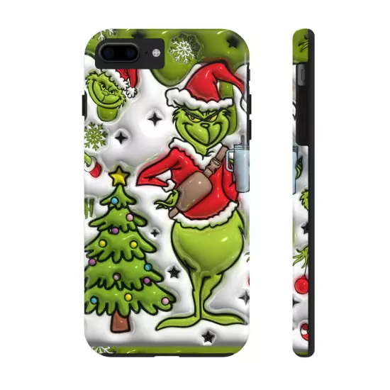 Grinch Tough Phone Cases Samsung S20 S21 S22 S23 Iphone 15 14 13 12 11