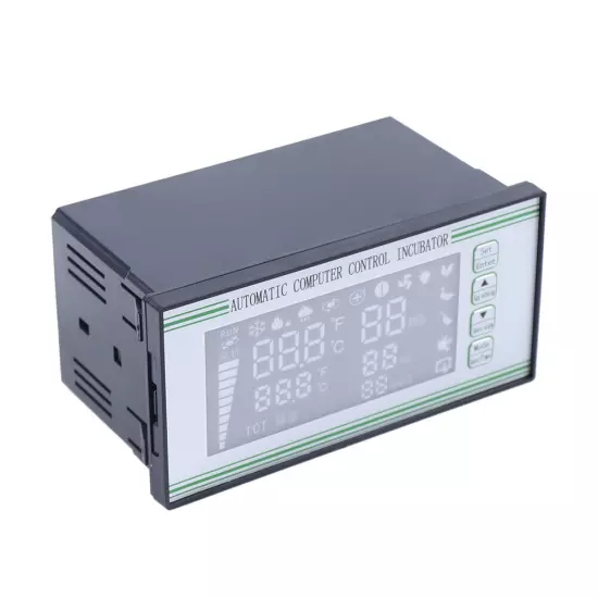 110V Automatic Egg Incubator Controller Thermostat Temperature Humidity Sensor