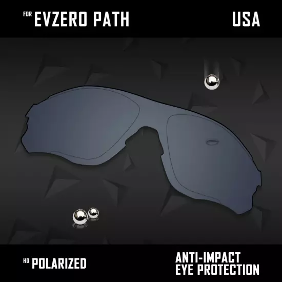 Anti Scratch Polarized Replacement Lenses for-Oakley EVZero Path OO9313 Options