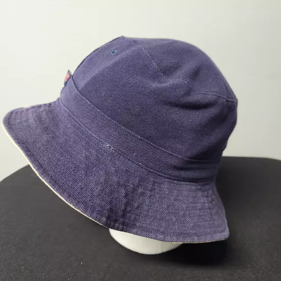 Polo Golf Bucket Hat Beige / Blue Reversible 