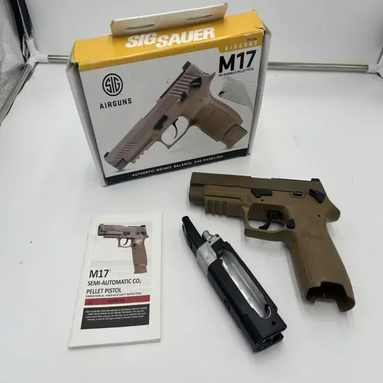 Sig Sauer M17 CO2 Pellet Gun Air Pistol 380fps .177 cal - AIR-M17-177