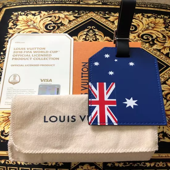 Louis Vuitton FIFA 2018 World Cup Luggage Tag Australia Collectible New in box 